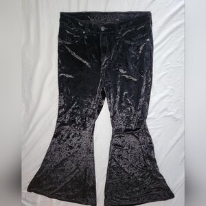 Wrangler Retro High Rise Flare Velvet Jeans
